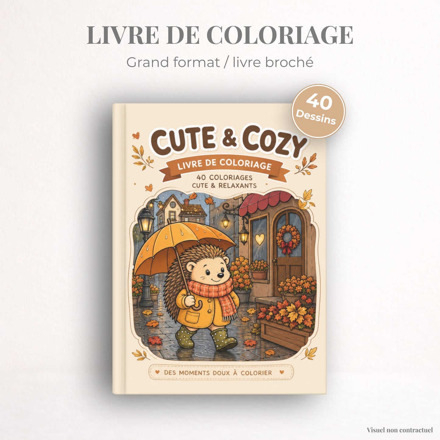 Coloriage Cute et Cozy
