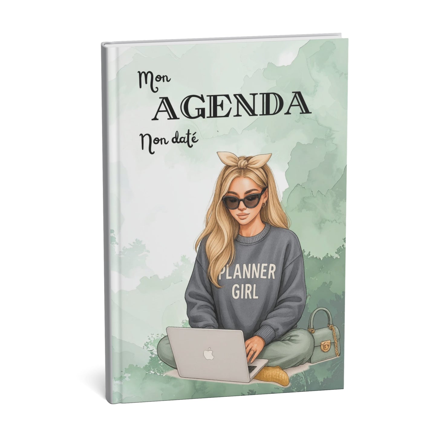 Agenda Semainier Non Daté Design d'Audrey