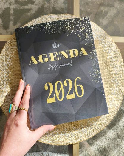 Agenda Professionnel 2026 Design d'Audrey