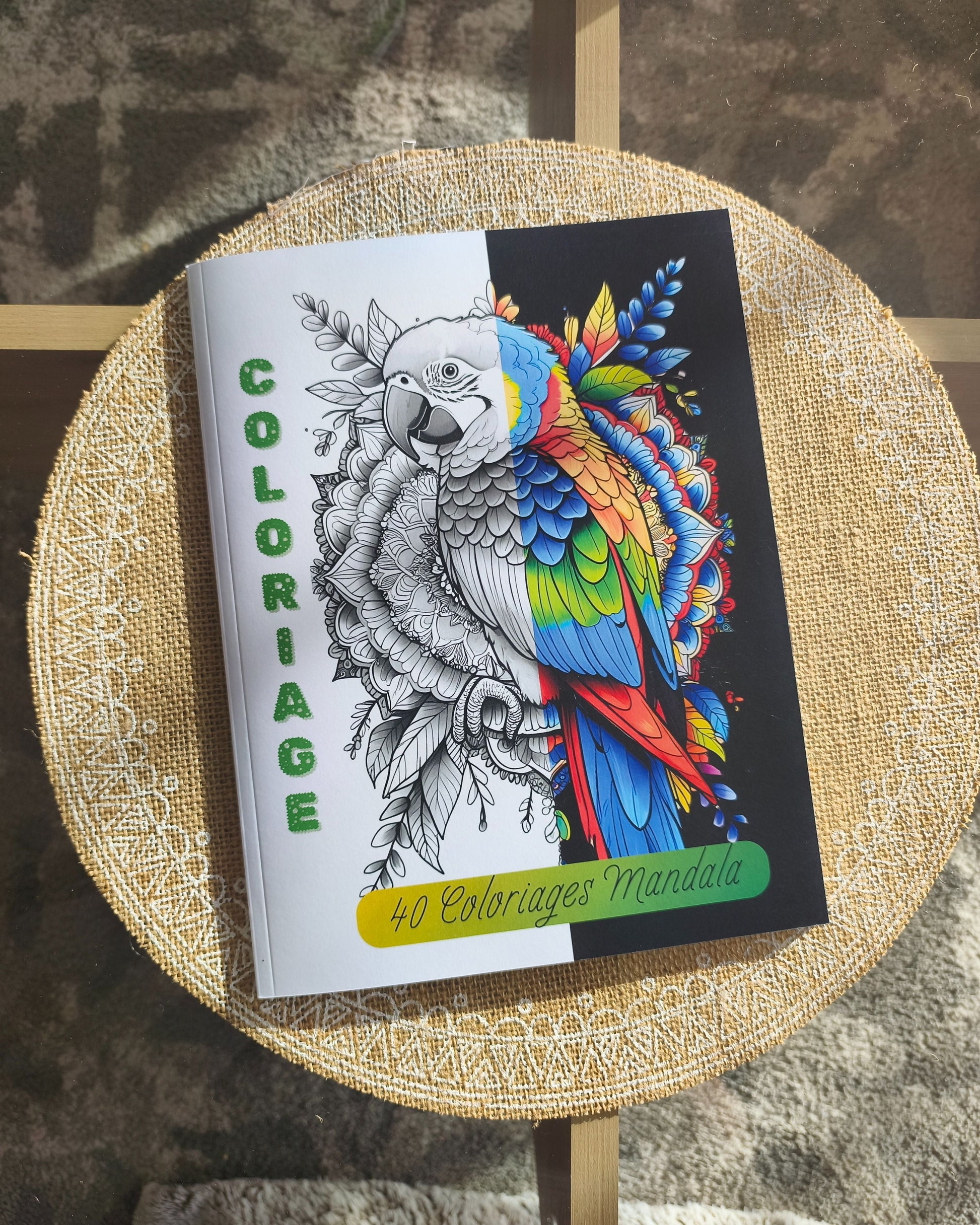 Coloriage Mandala Design d'Audrey