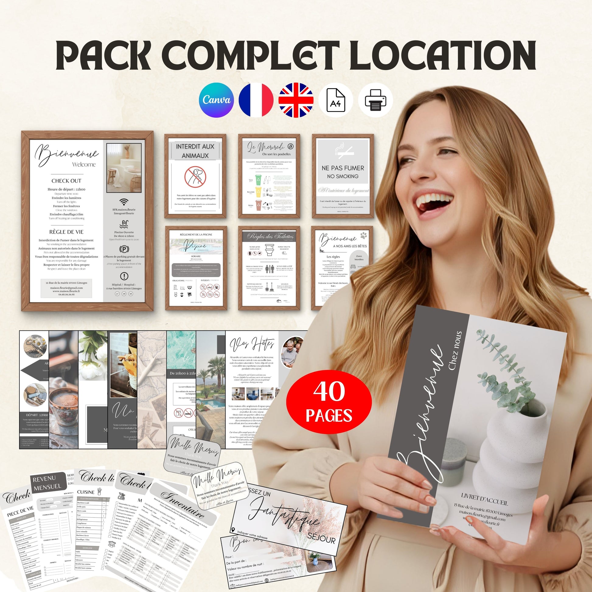 Maxi Pack + livret Design d'Audrey