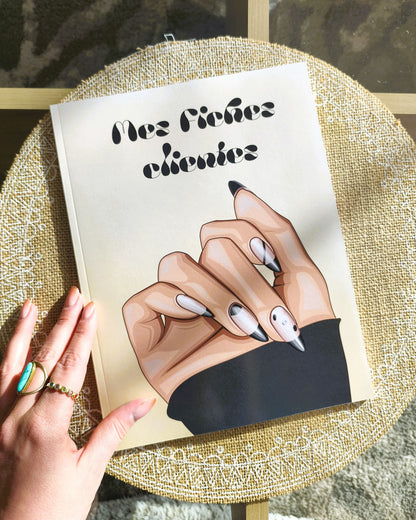 Carnet de Fiches Clientes Design d'Audrey