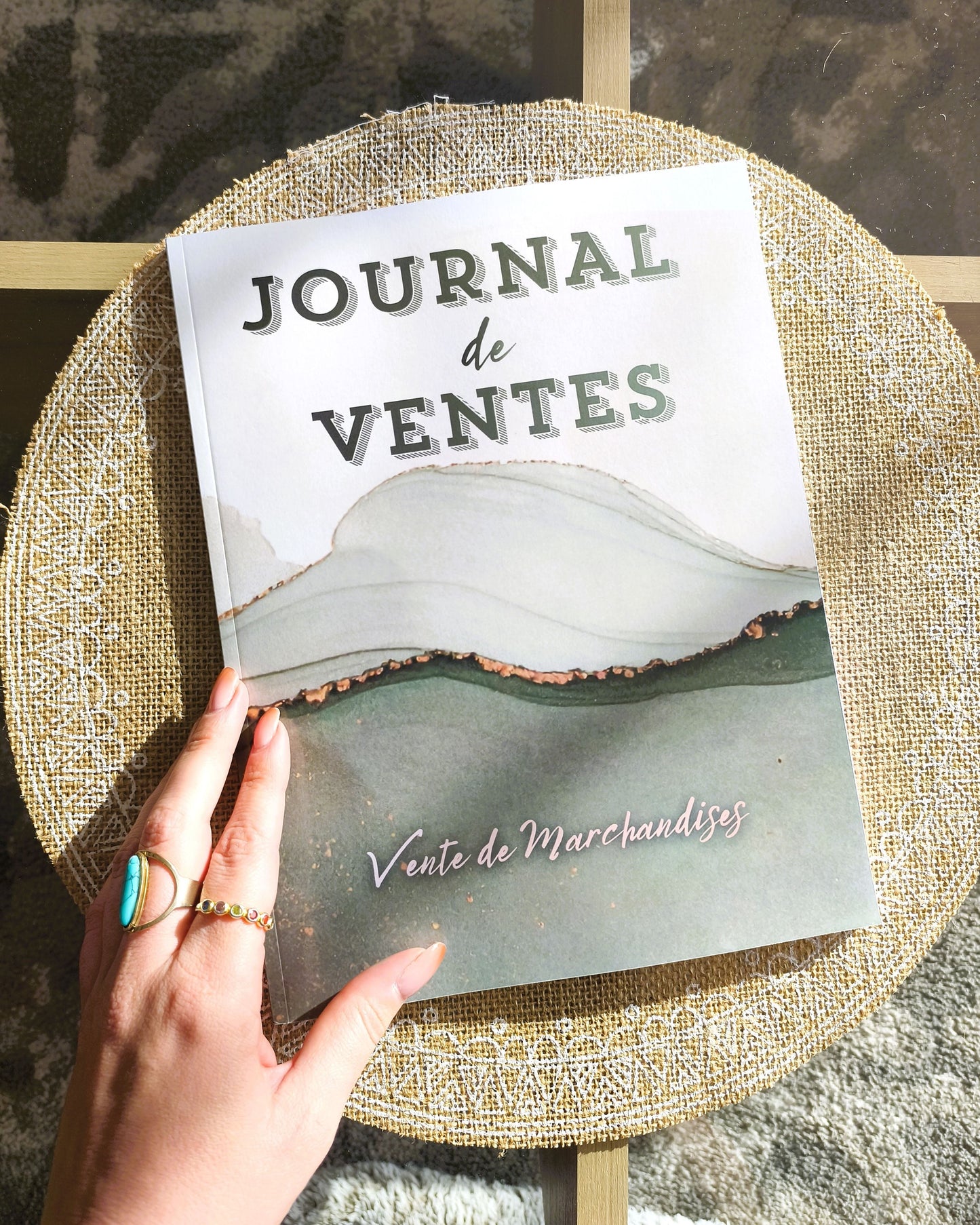 Carnet de Suivi des Ventes Design d'Audrey