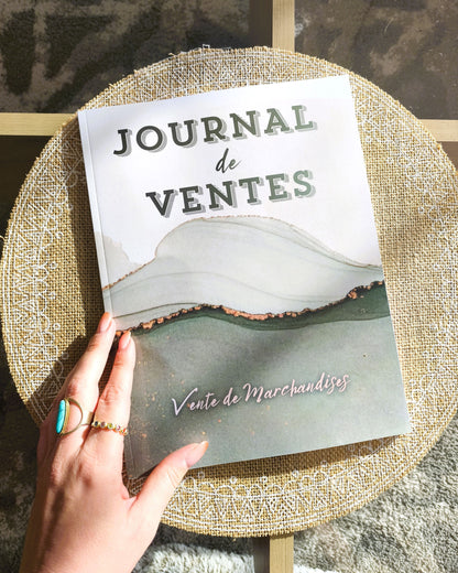 Carnet de Suivi des Ventes Design d'Audrey