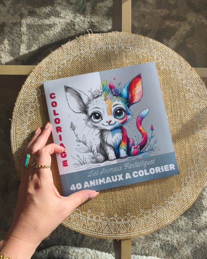 Coloriage les Animaux Fantastiques Design d'Audrey