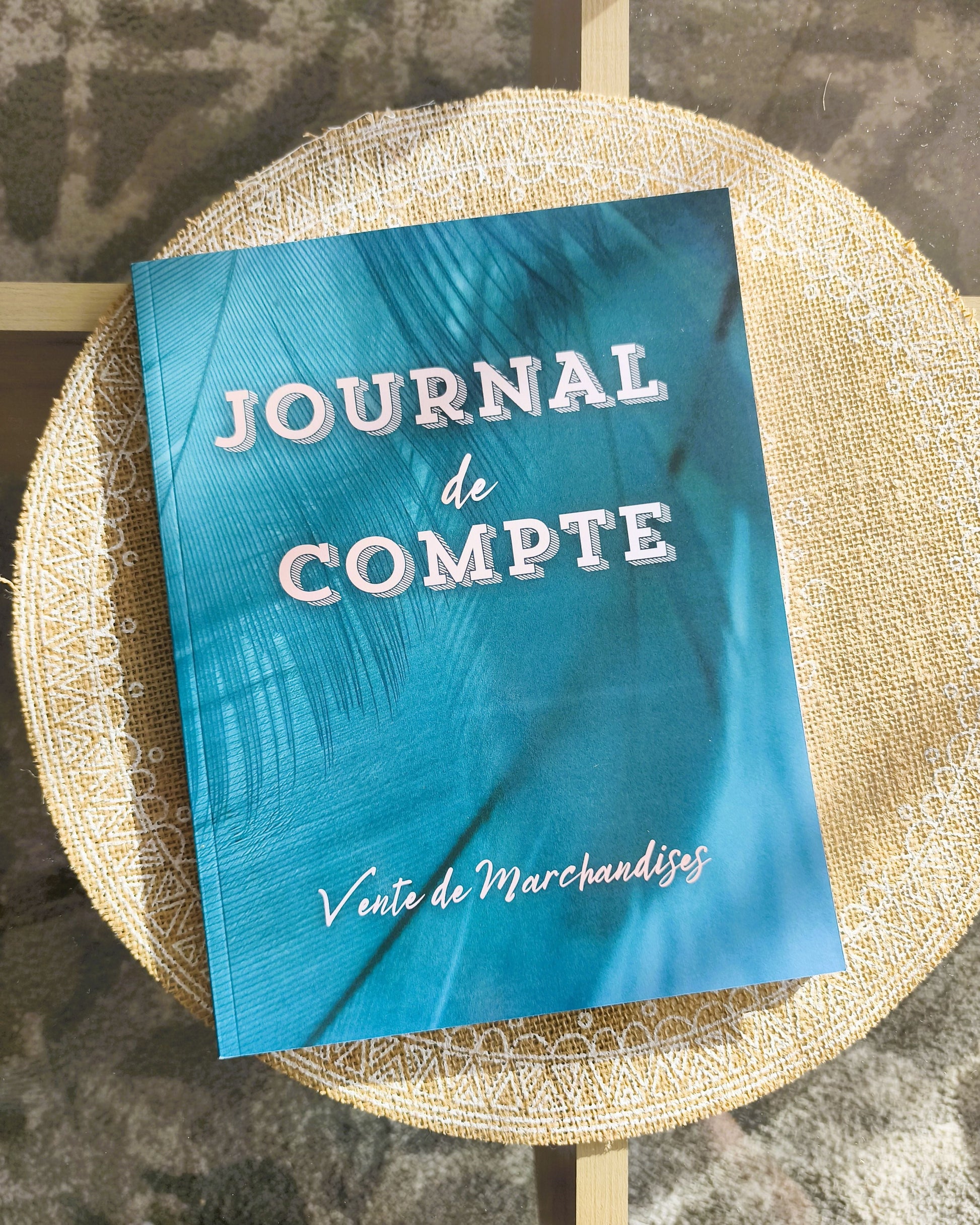 Journal de Compte "vente" Design d'Audrey