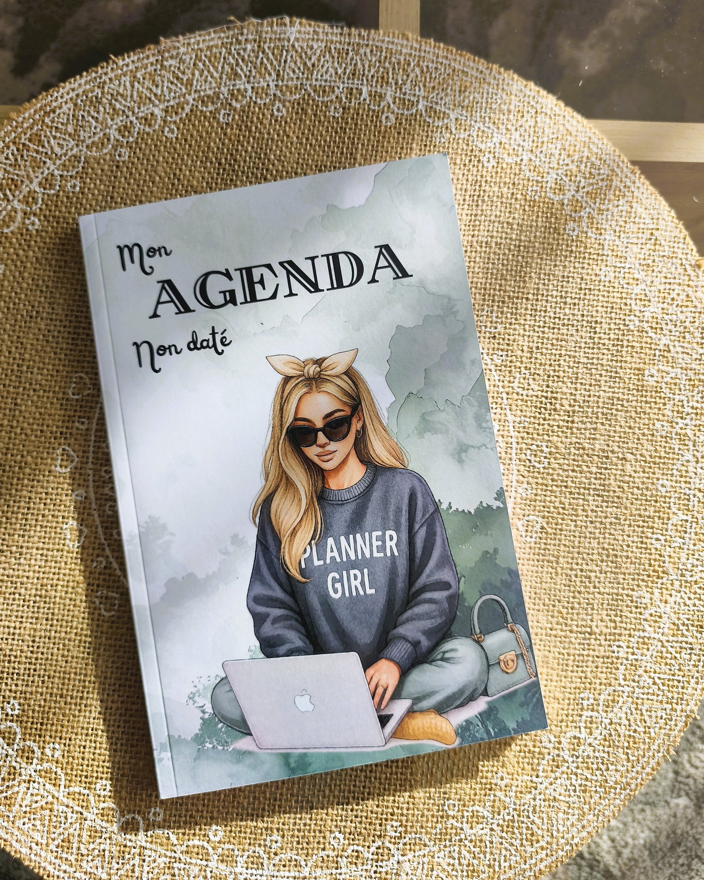 Agenda Semainier Non Daté Design d'Audrey