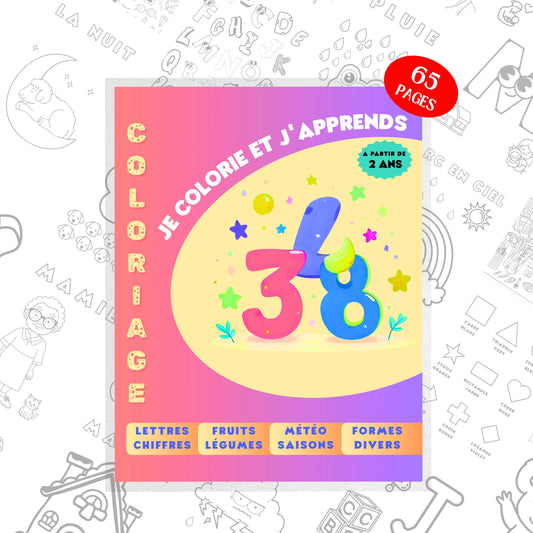 Je colorie et j'apprends Design d'Audrey