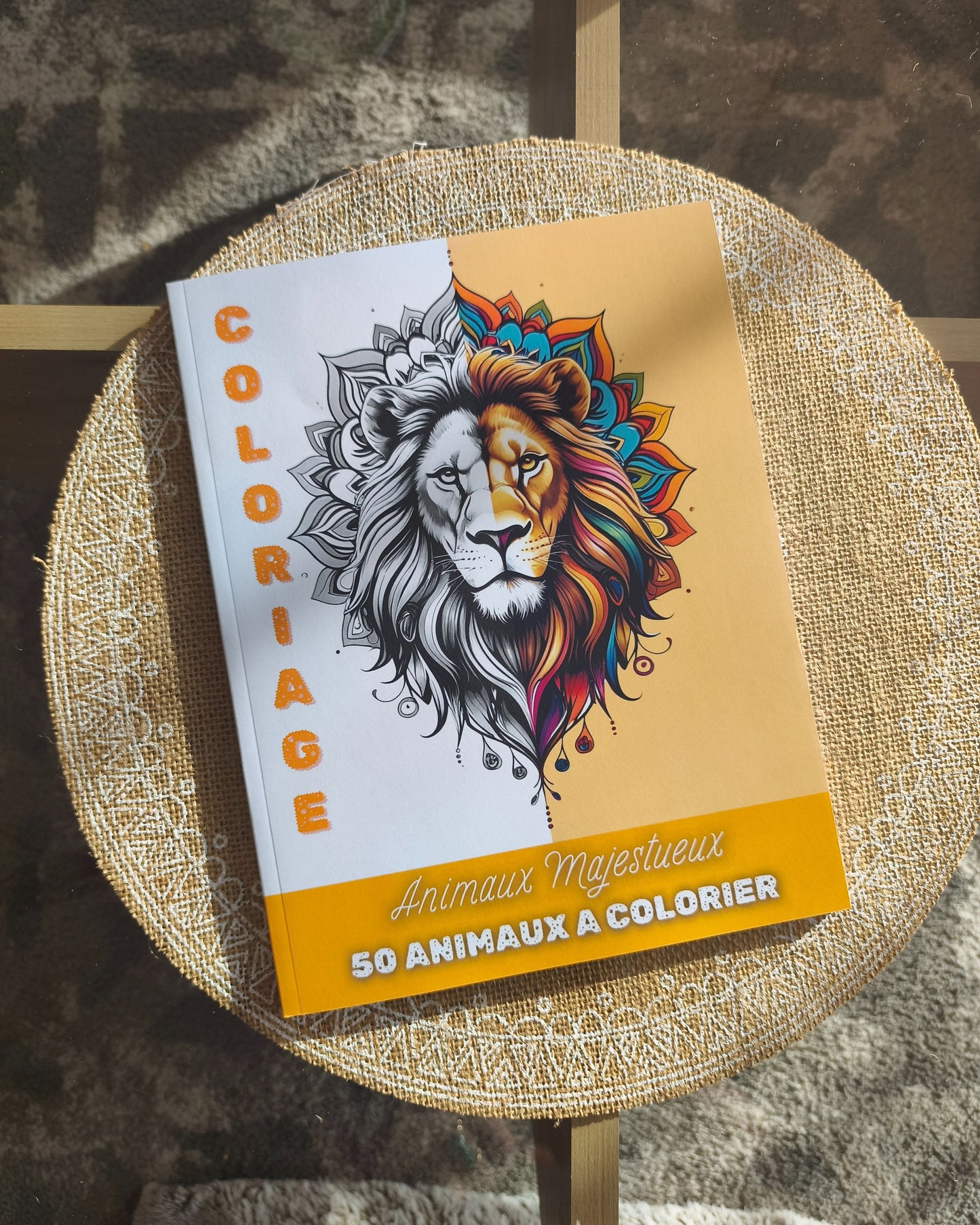 Coloriage Animaux Grand format Design d'Audrey