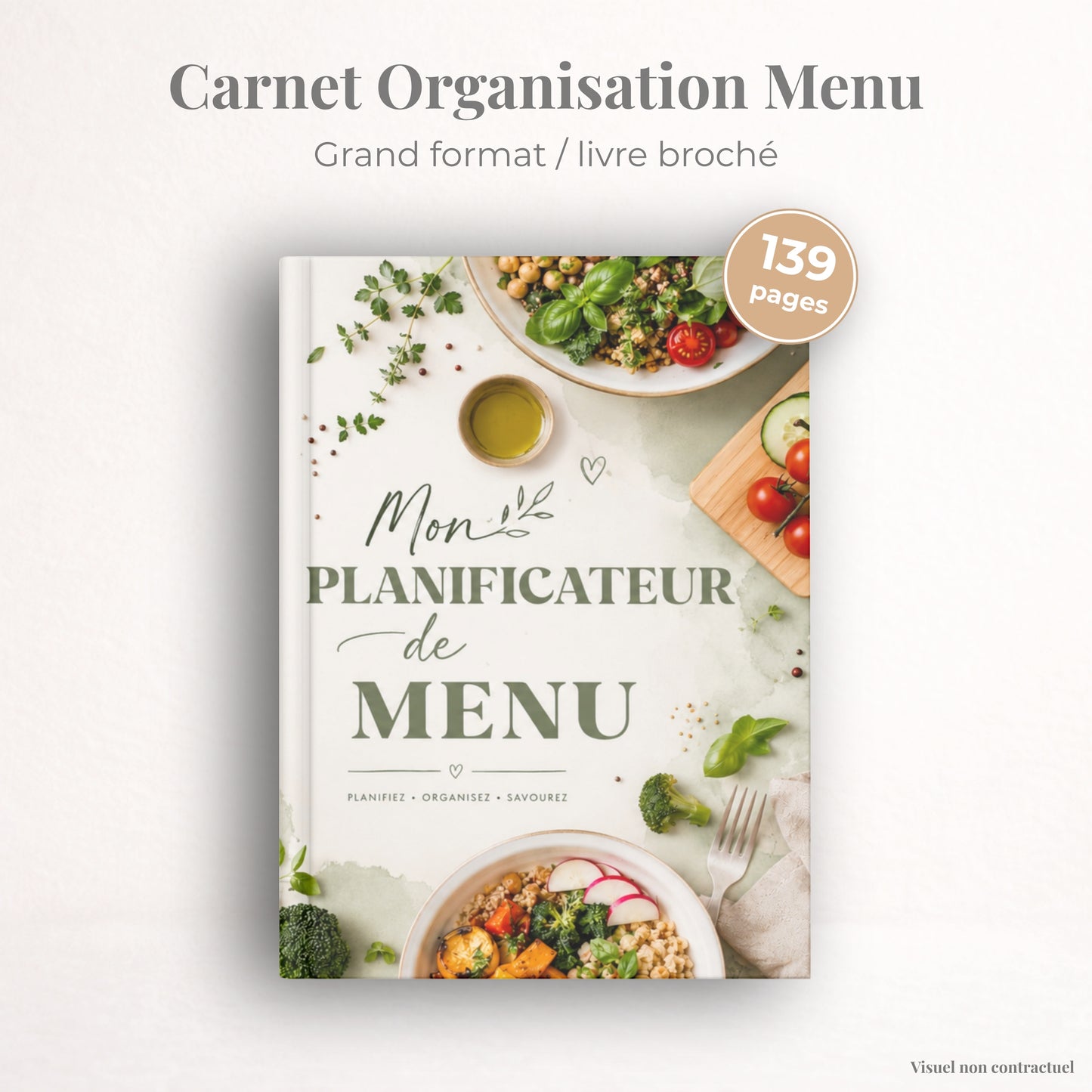 Carnet Planificateur de menu