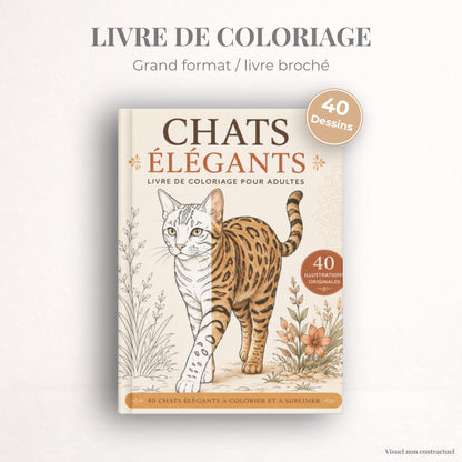 Coloriage de Chats et Chatons