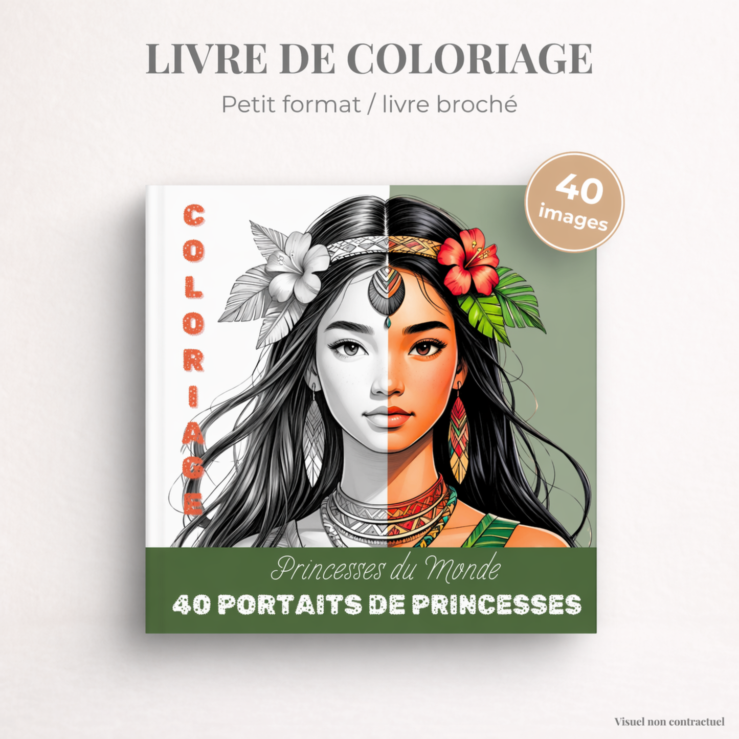 Coloriage Princesse du Monde