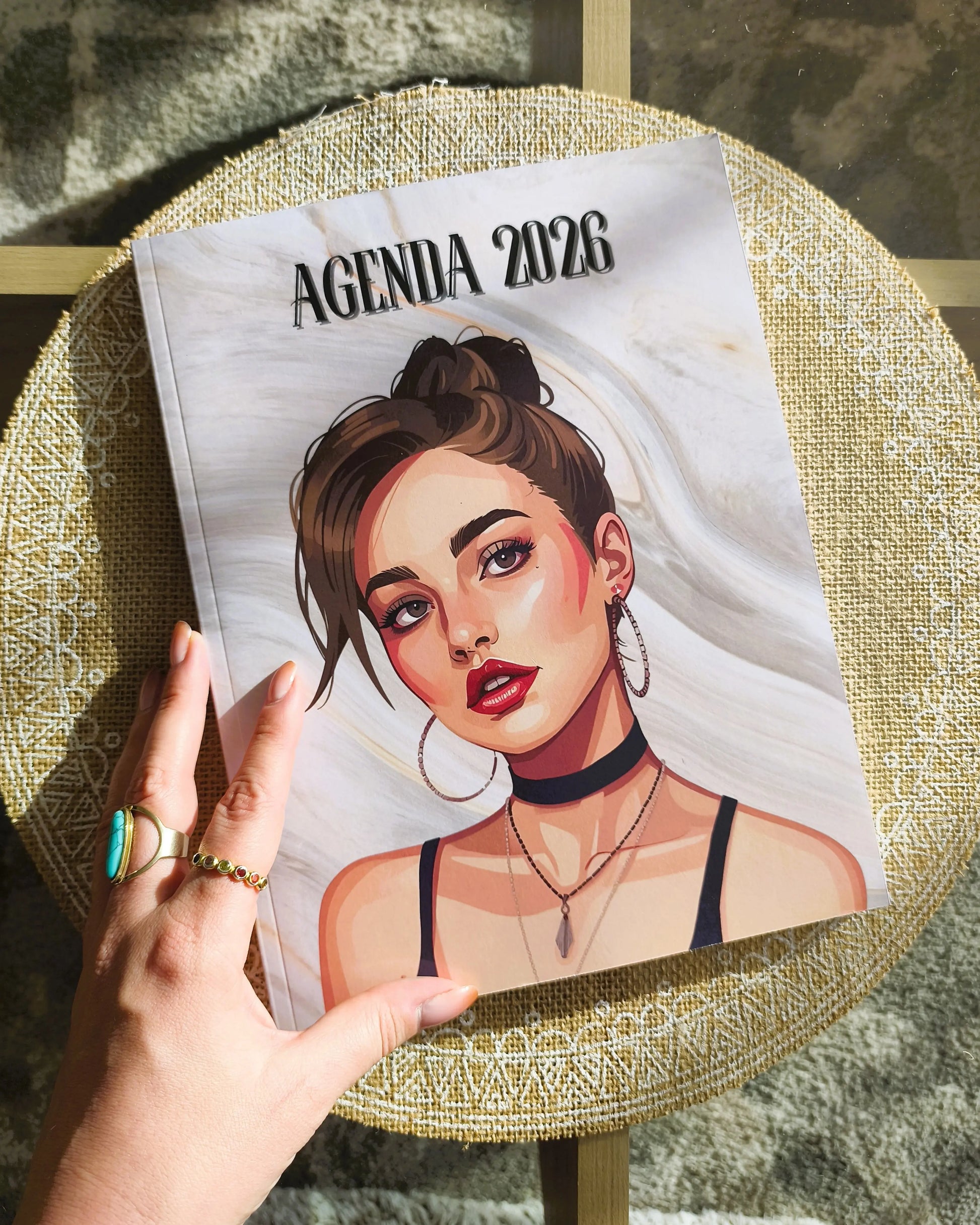 Agenda 2026 Grand format Design d'Audrey