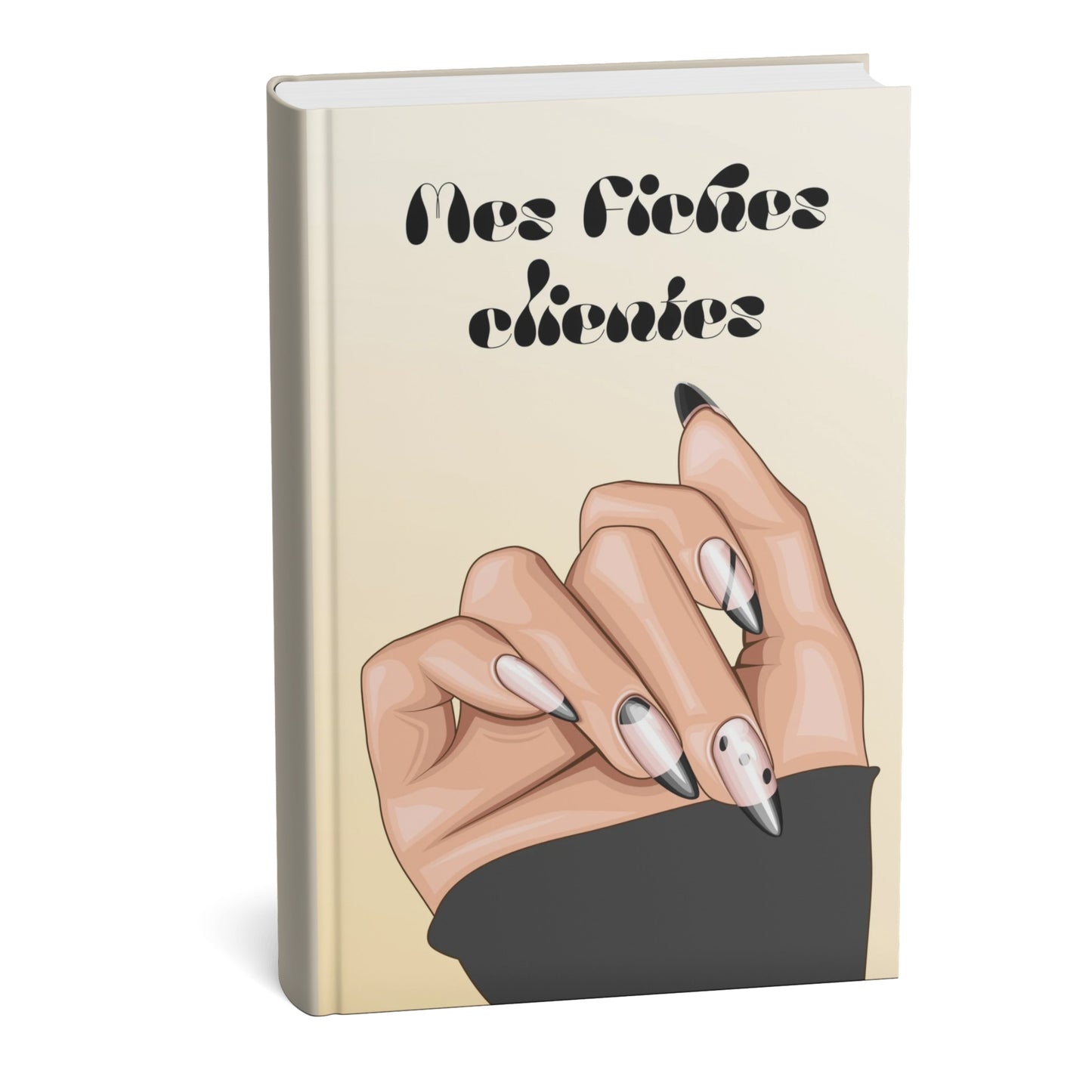 Carnet de Fiches Clientes Design d'Audrey