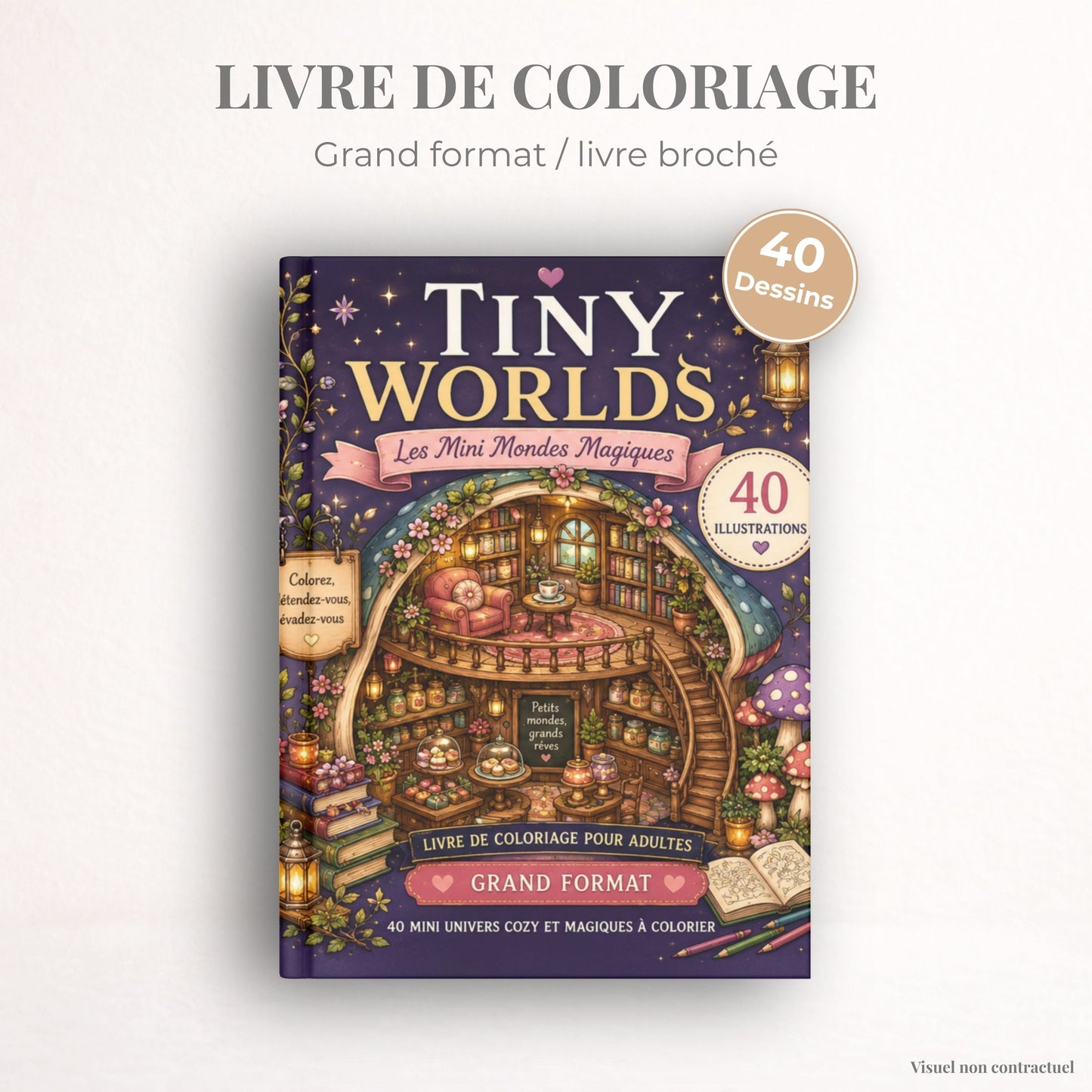Coloriage Tiny Worlds