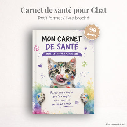 Carnet de santé Médical pour Chat