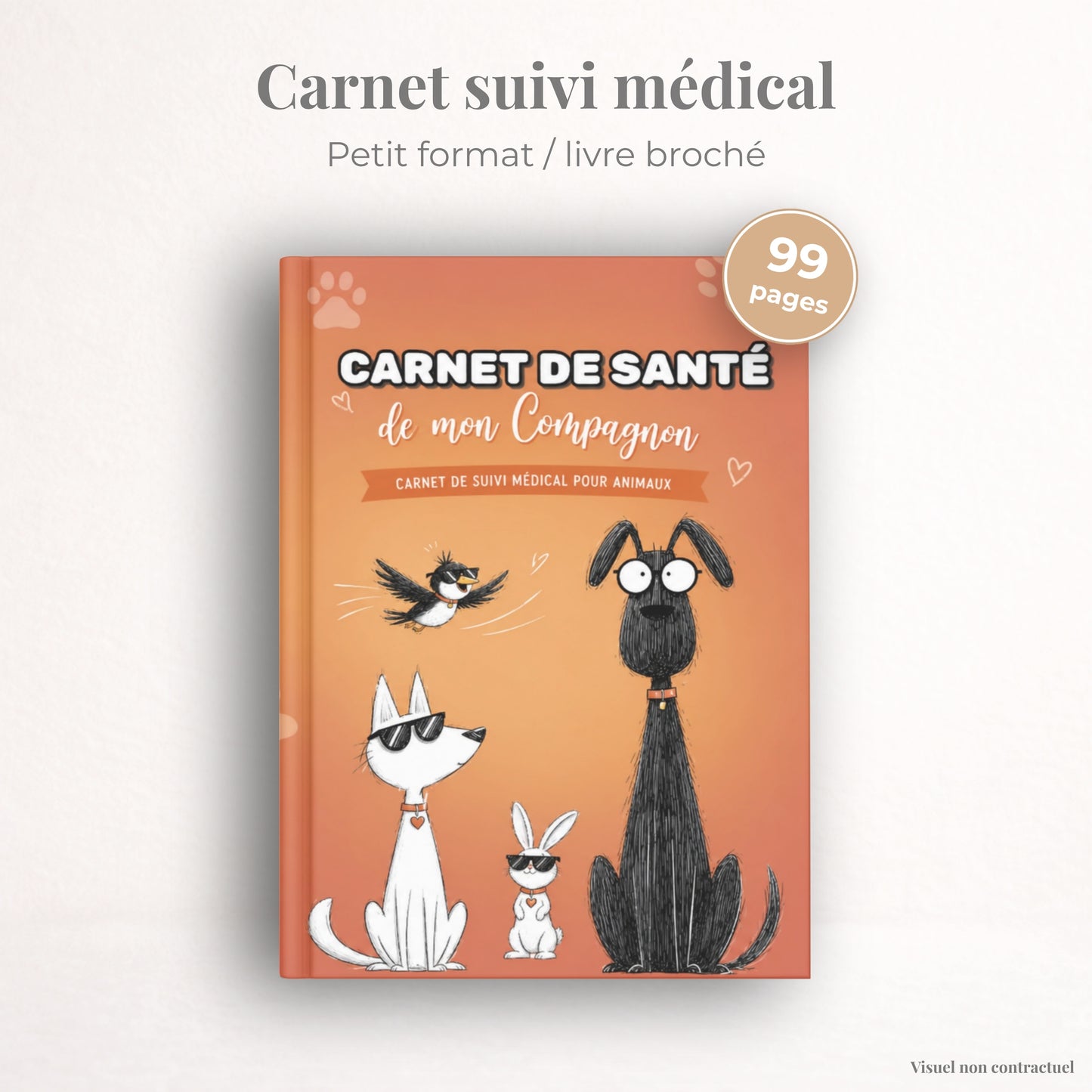 Carnet Médical pour Animaux de Compagnie