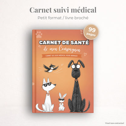 Carnet Médical pour Animaux de Compagnie