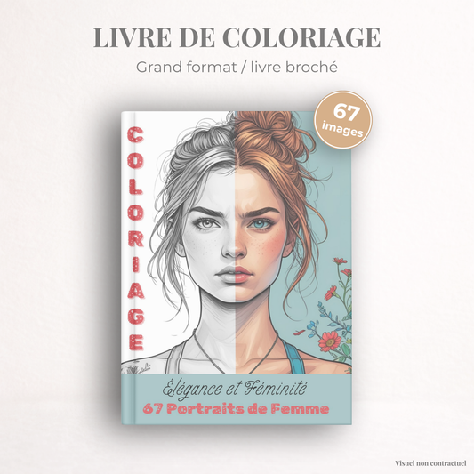 Coloriage Portraits Grand format