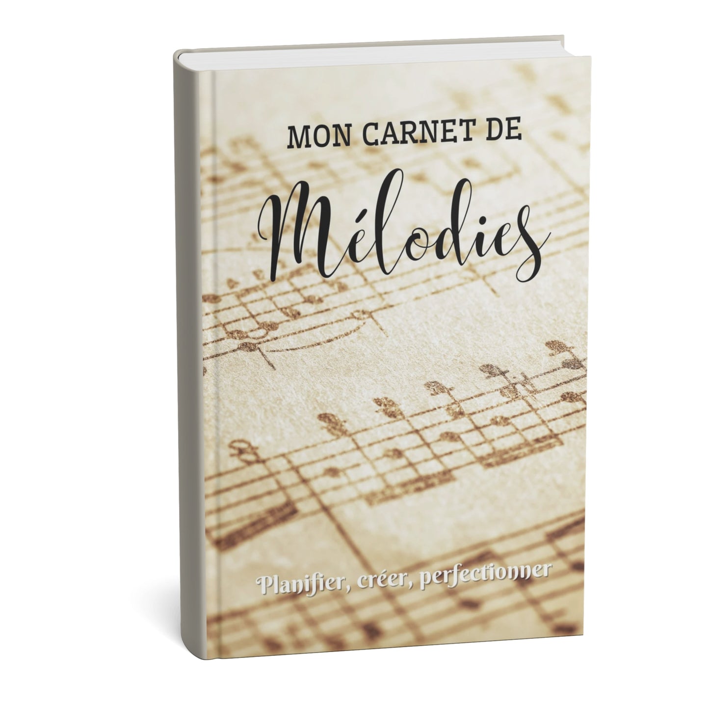 Mon Carnet de Mélodies Design d'Audrey