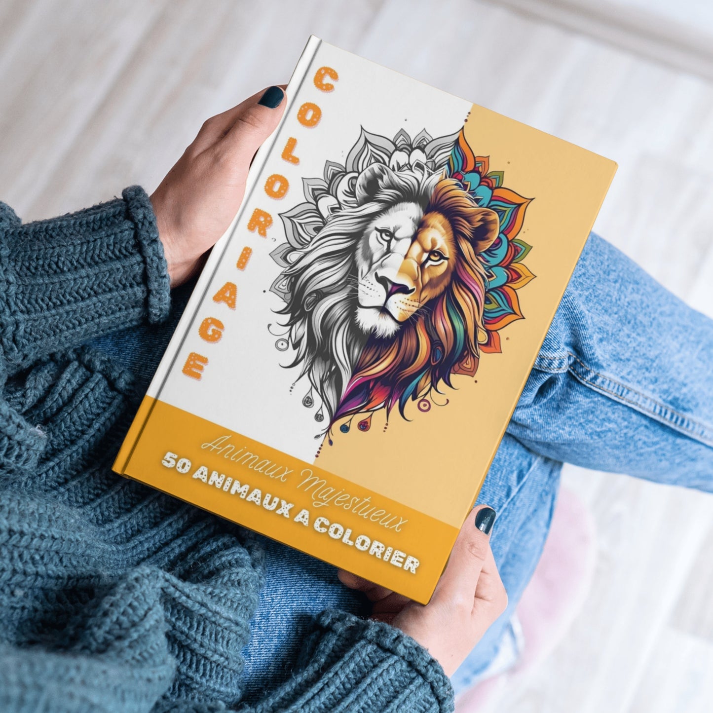 Coloriage Animaux Grand format Design d'Audrey