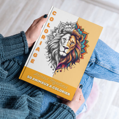 Coloriage Animaux Grand format Design d'Audrey