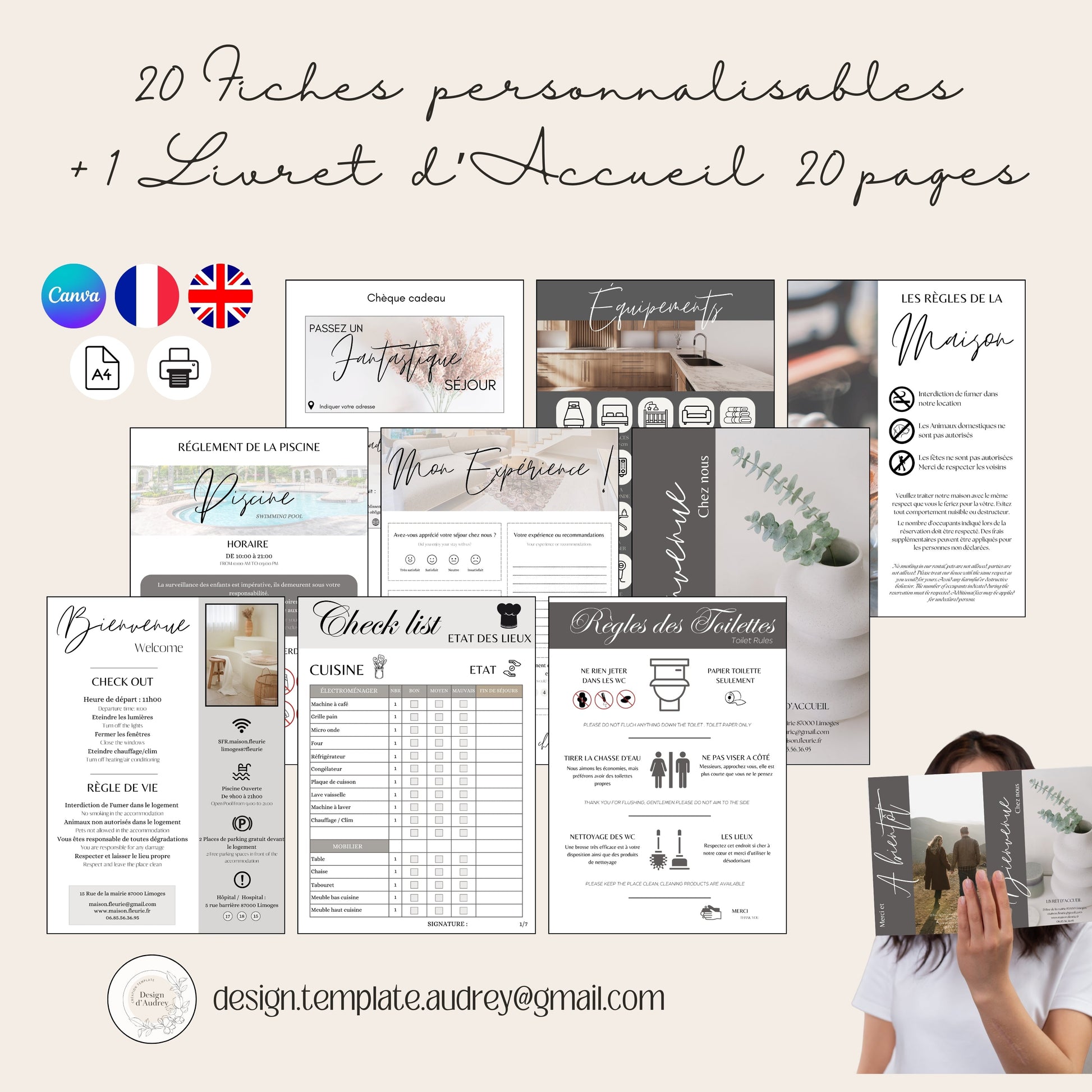 Maxi Pack + livret Design d'Audrey