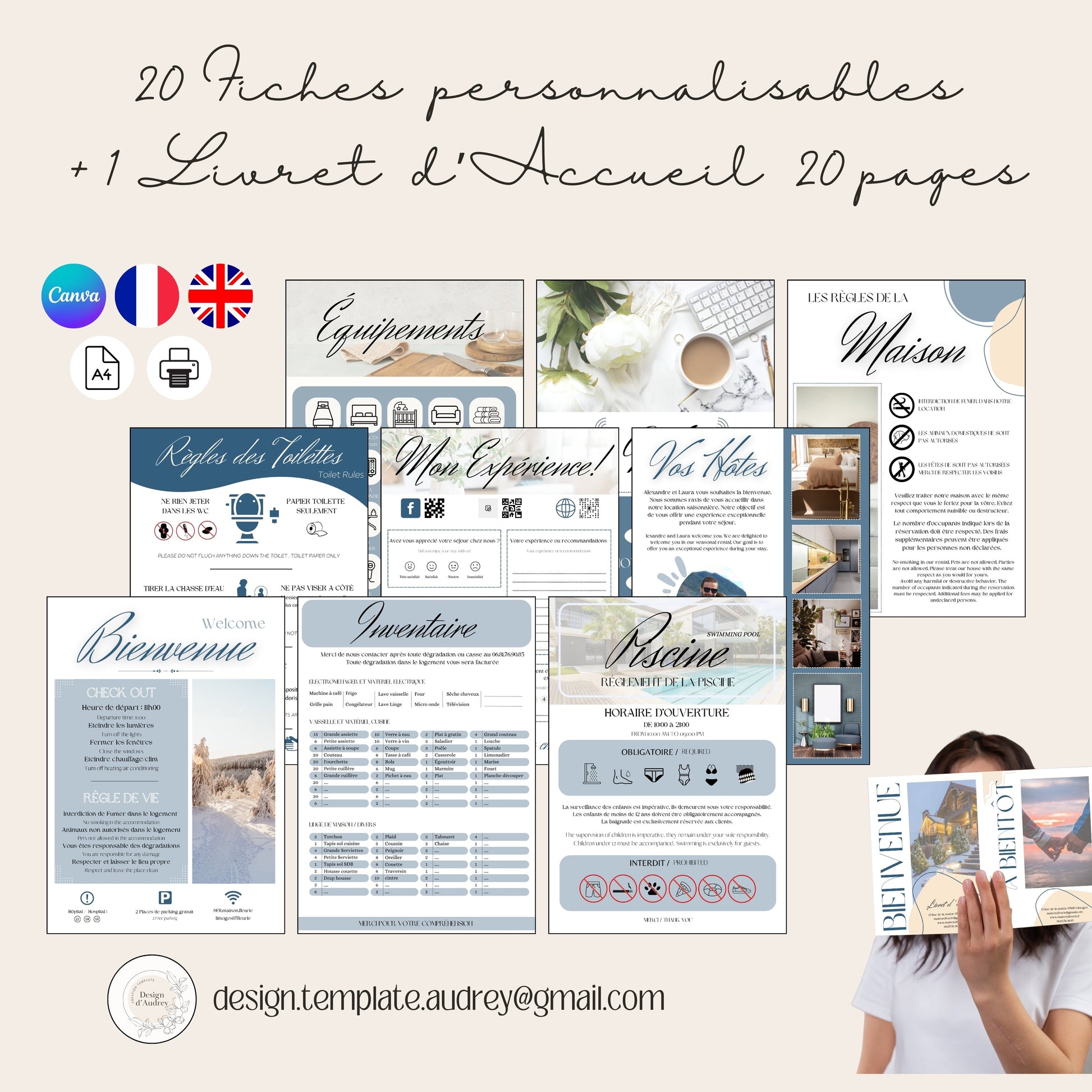 Maxi Pack + livret Design d'Audrey