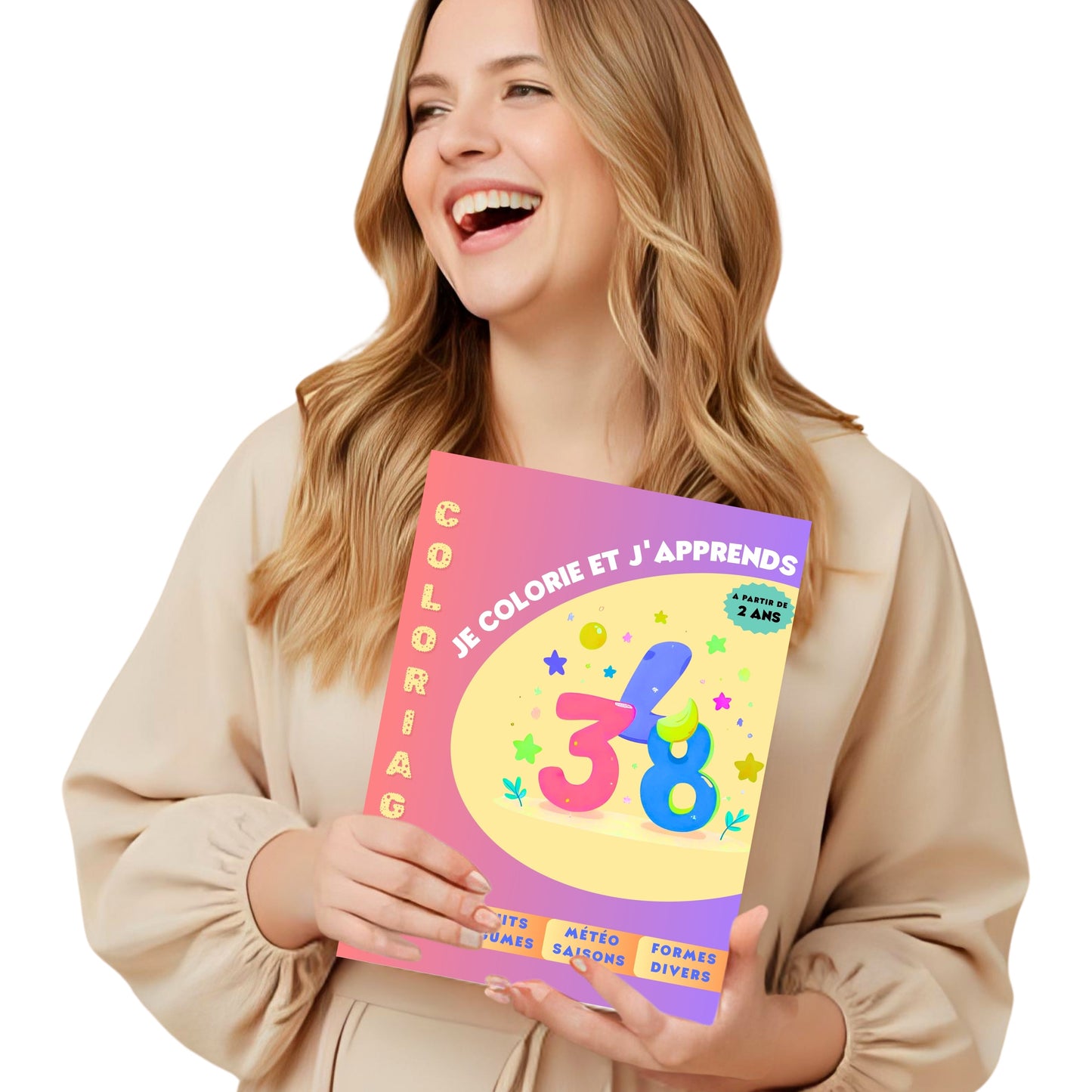 Je colorie et j'apprends Design d'Audrey