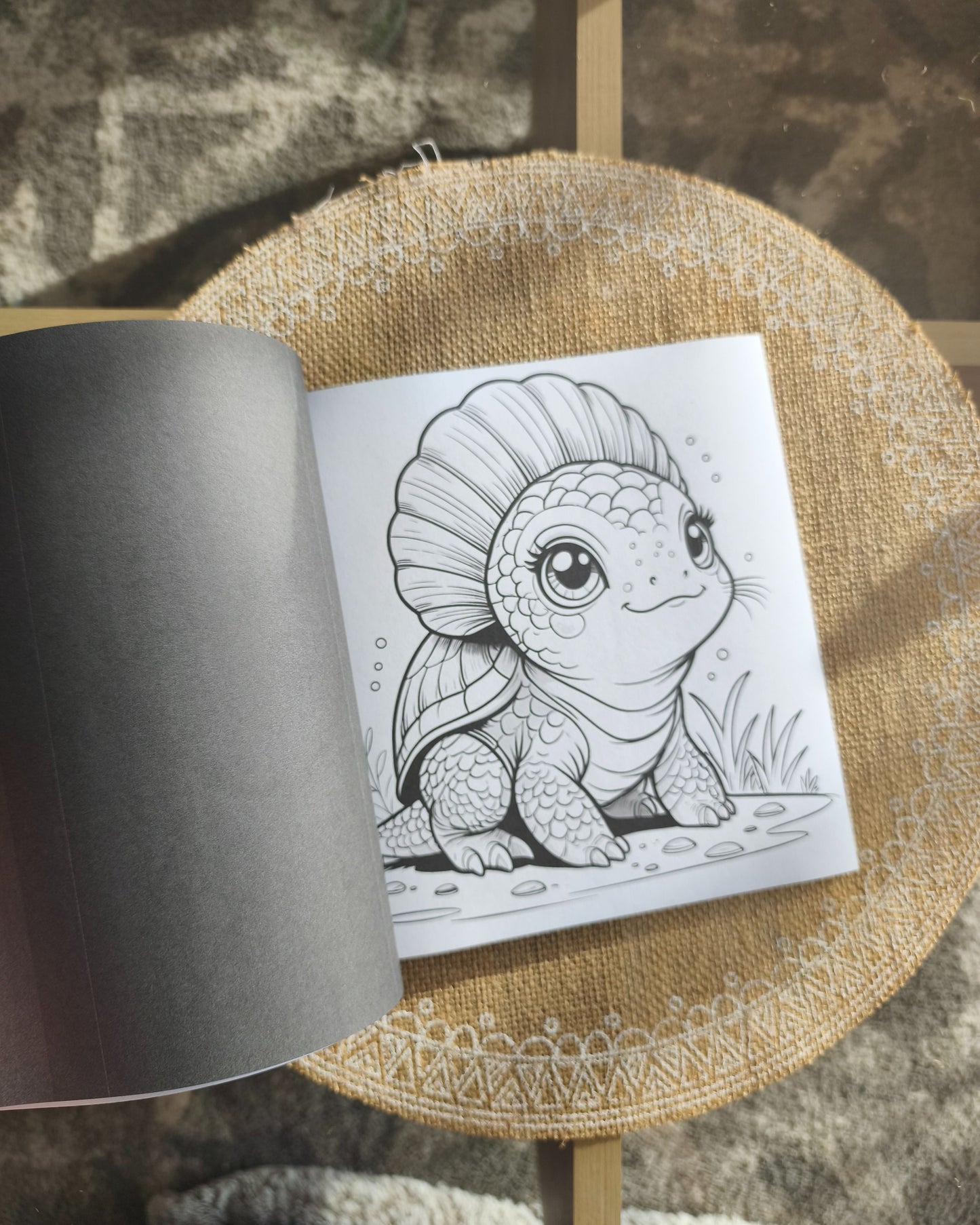 Coloriage les Animaux Fantastiques Design d'Audrey