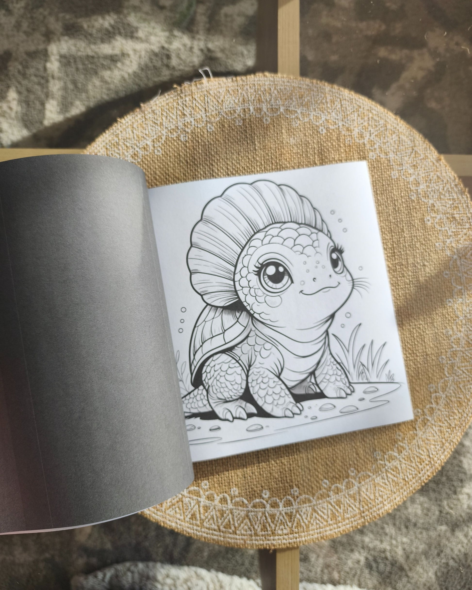 Coloriage les Animaux Fantastiques Design d'Audrey