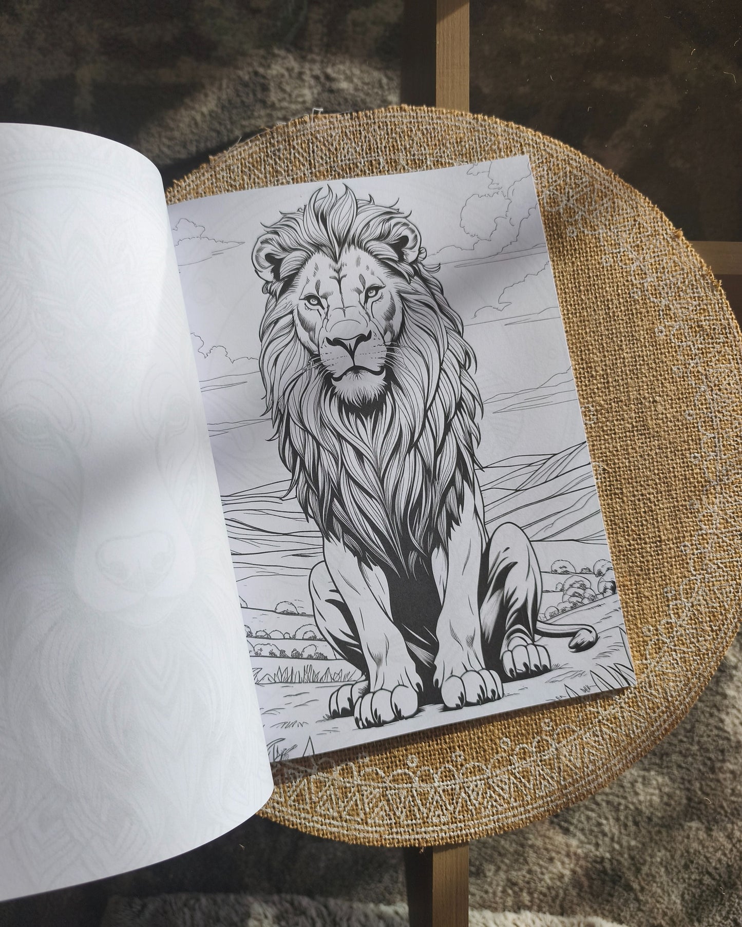 Coloriage Animaux Grand format Design d'Audrey