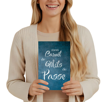 Mon Carnet de Mots de Passe Design d'Audrey