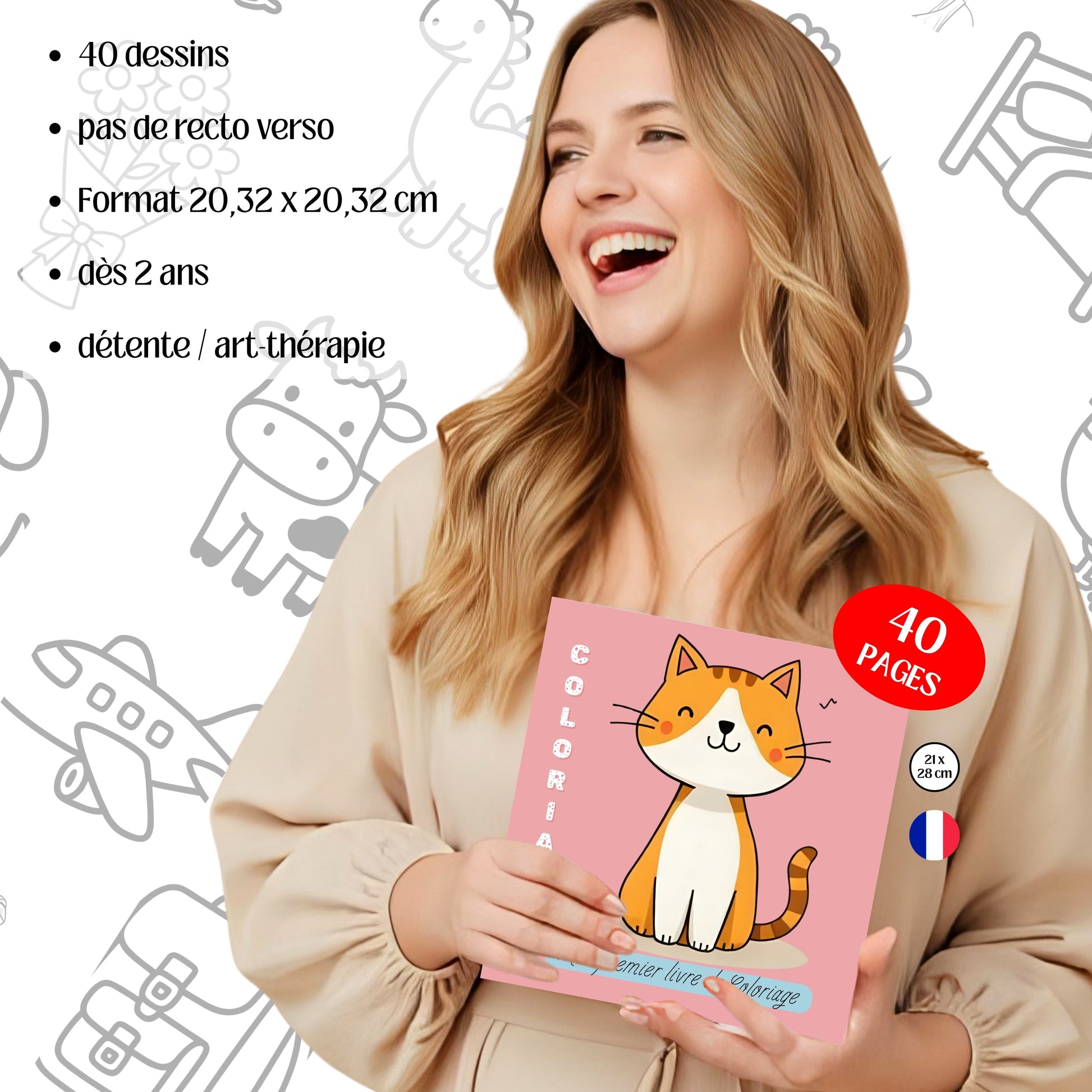 Mon Premier livre de Coloriage Design d'Audrey