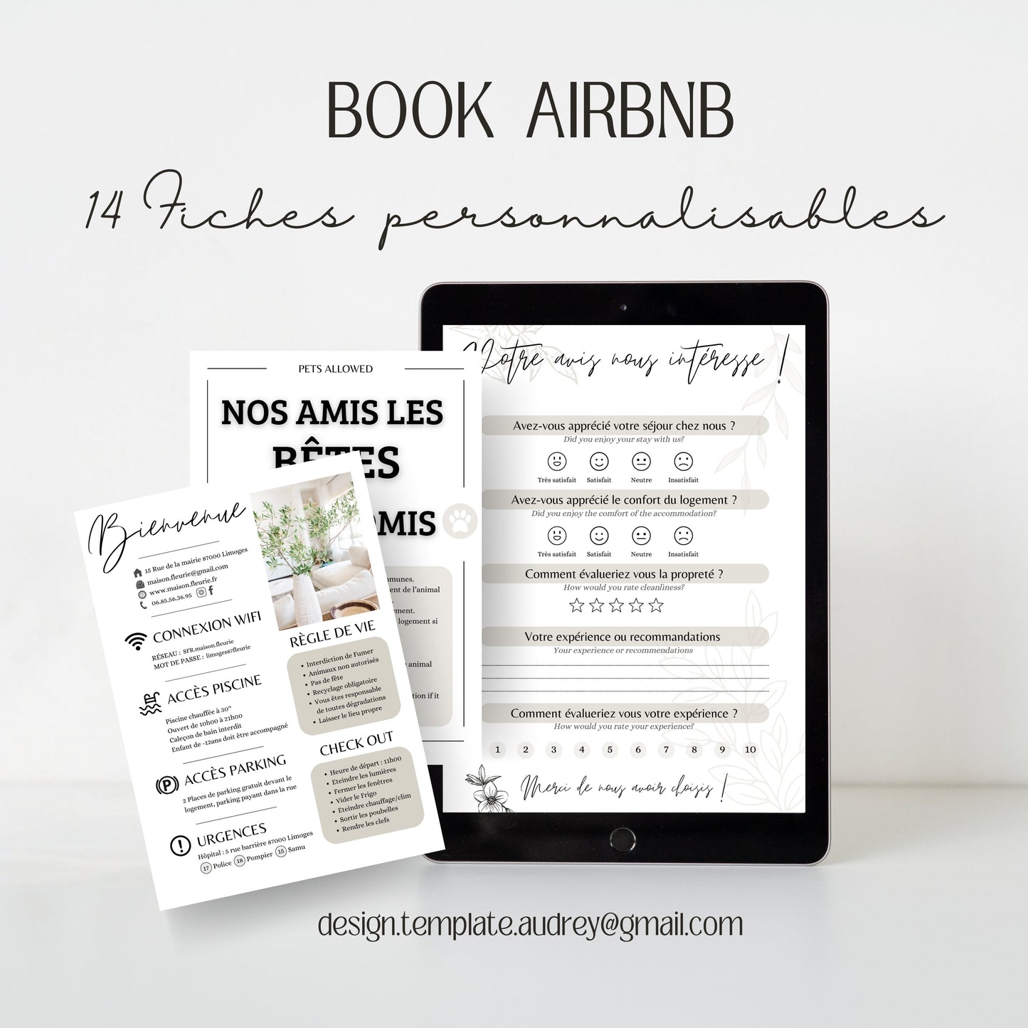 Pack location Design d'Audrey