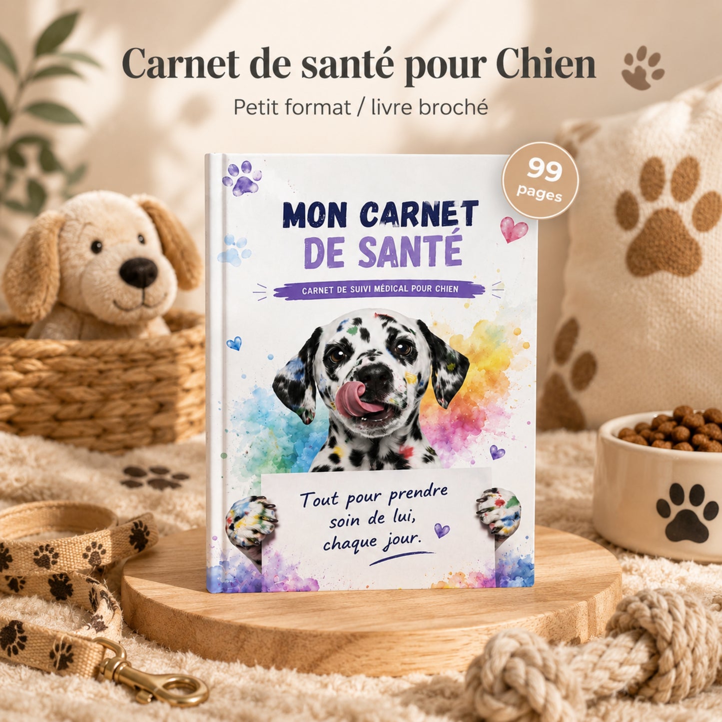Carnet de santé pour Chien