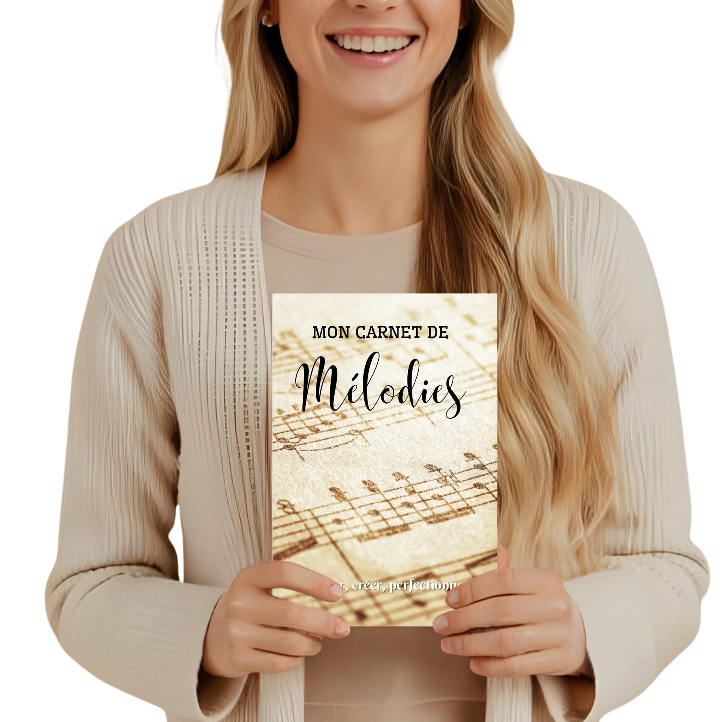 Mon Carnet de Mélodies Design d'Audrey