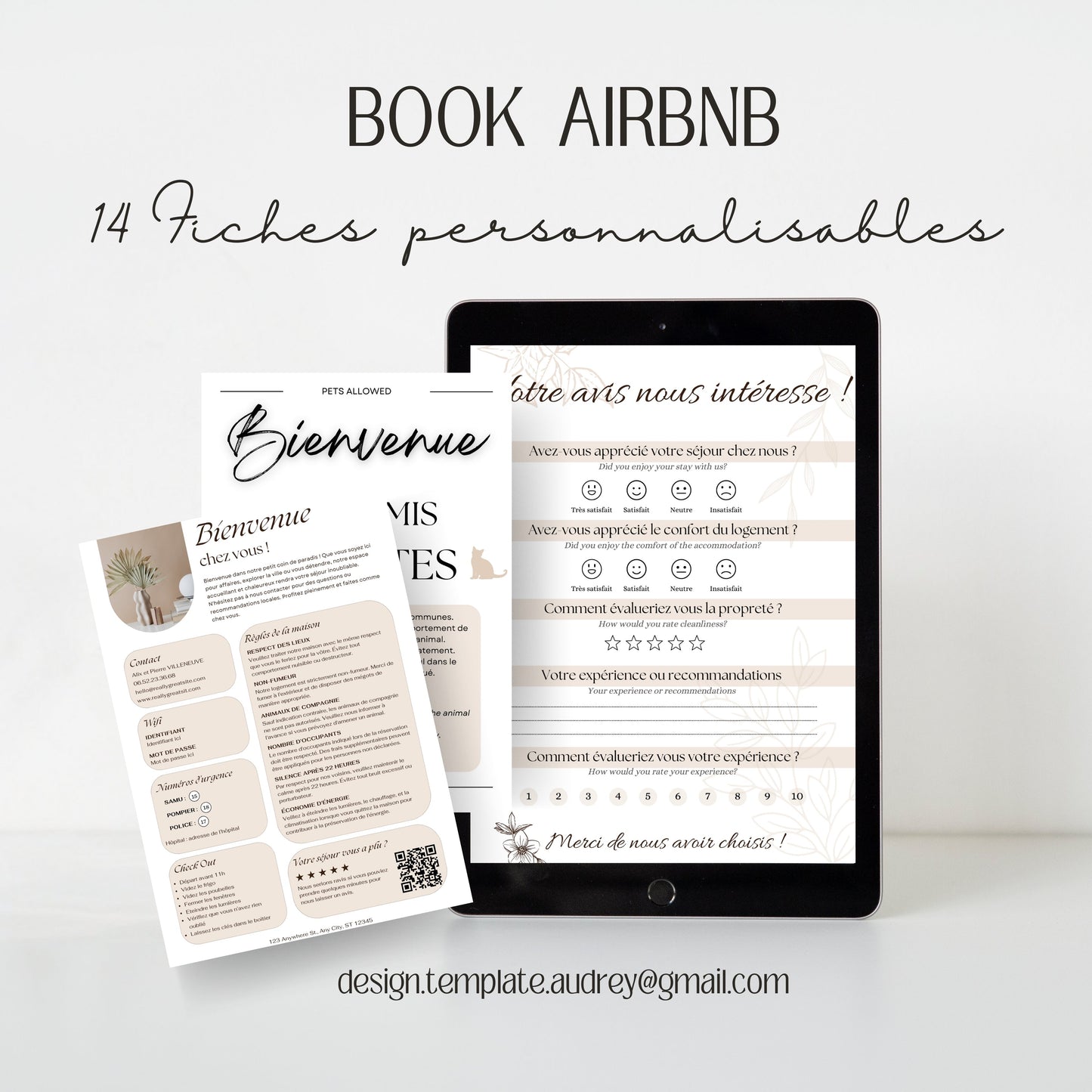 Pack location Design d'Audrey