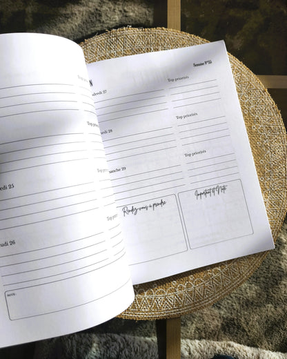 Agenda 2026 Grand format Design d'Audrey