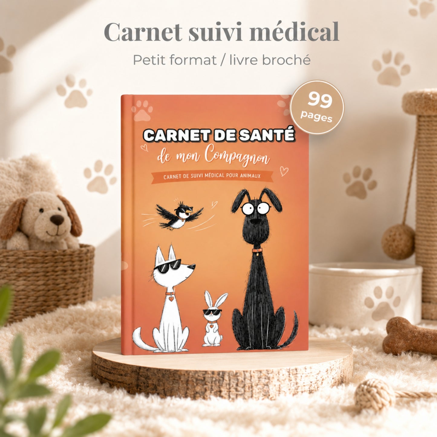 Carnet Médical pour Animaux de Compagnie