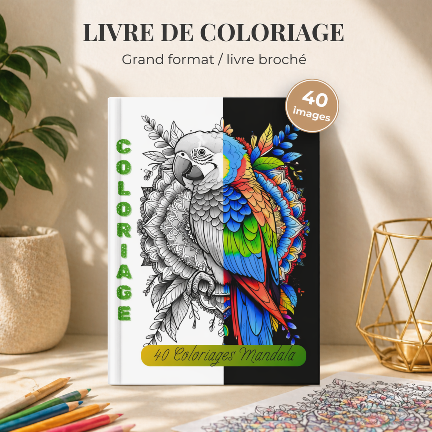 Coloriage Mandala