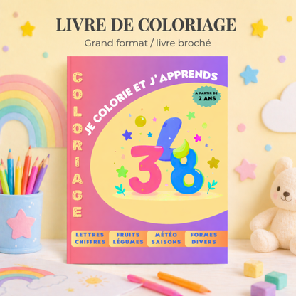 Je colorie et j'apprends