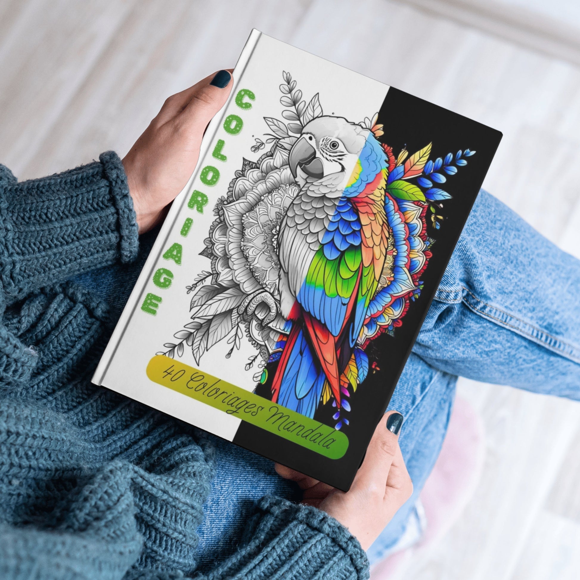 Coloriage Mandala Design d'Audrey