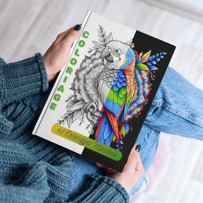 Coloriage Mandala Design d'Audrey