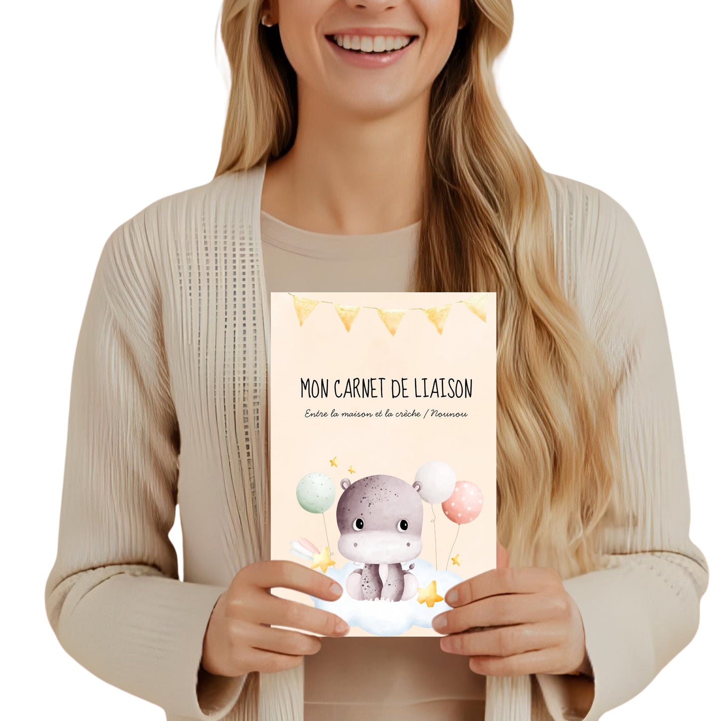 Mon Carnet de Liaison Bébé Design d'Audrey