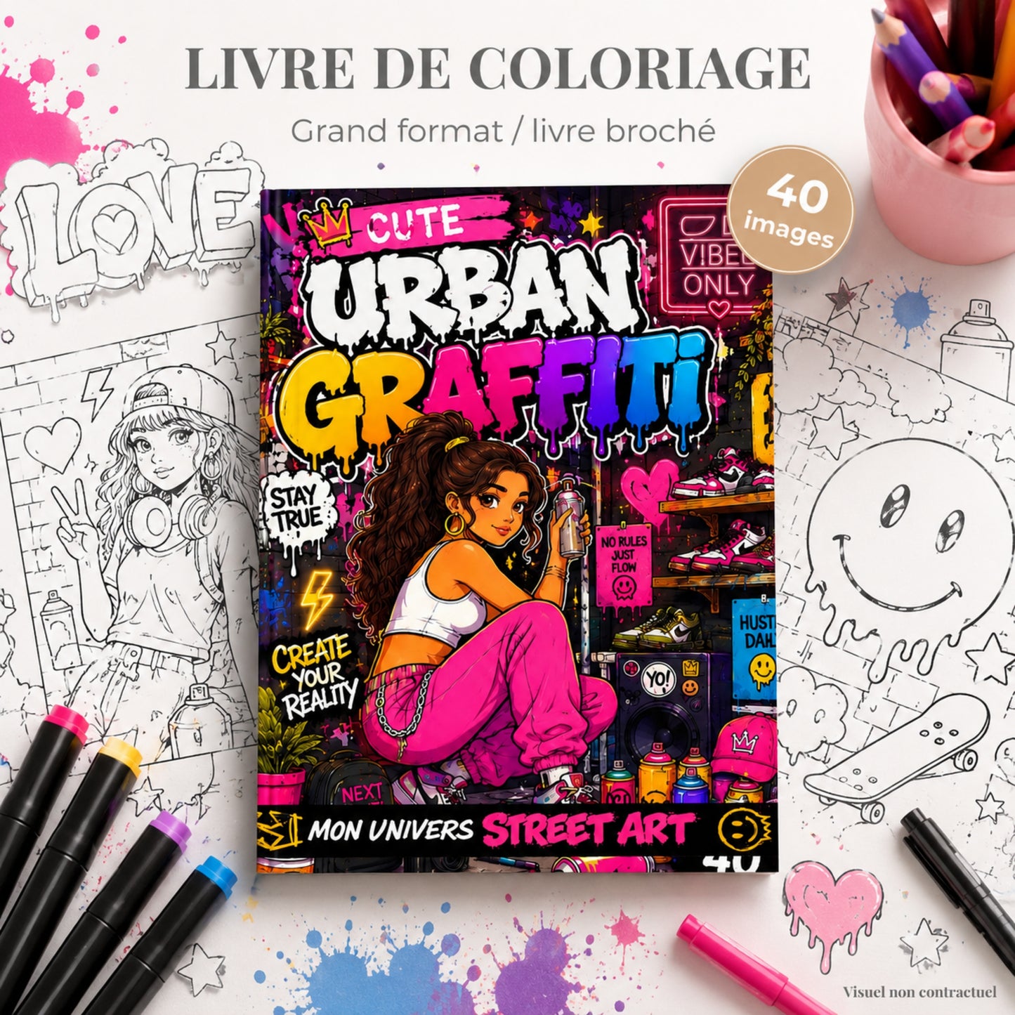 Coloriage Street Art