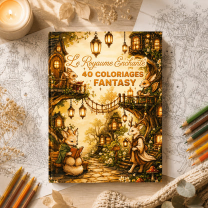 Coloriage Enchanté et Fantaisie