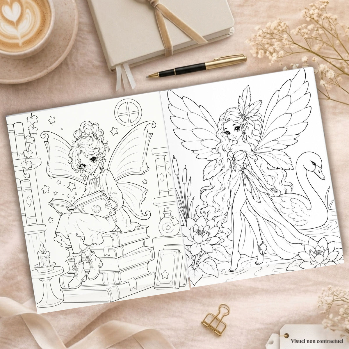 Coloriage Fées Enchantées