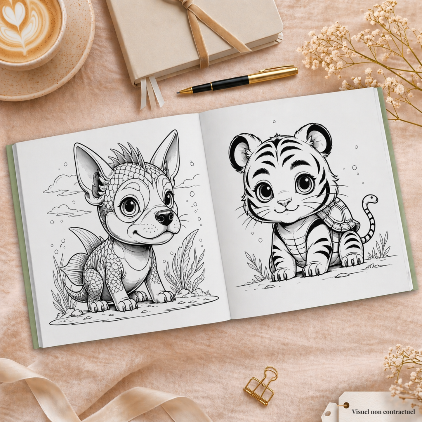 Coloriage les Animaux Fantastiques