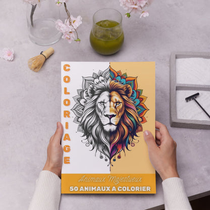 Coloriage Animaux Grand format Design d'Audrey